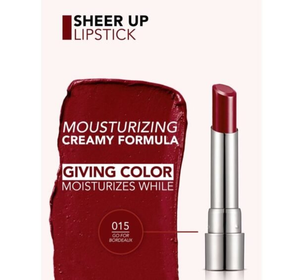 احمر شفاه لامع من  flormar sheer up 15