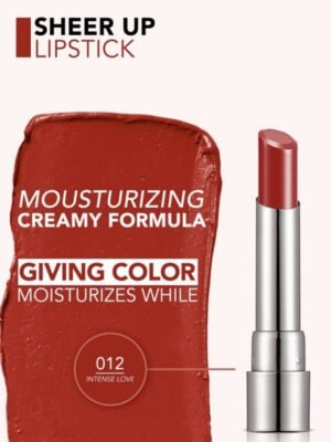 احمر شفاه لامع من flormar sheer up 12
