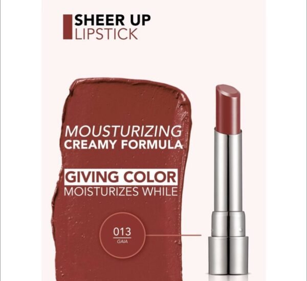 احمر شفاه لامع من flormar sheer up 13