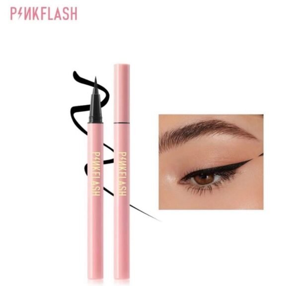ايلاينر سواد فاحم وسهل الرسم من pinkflash